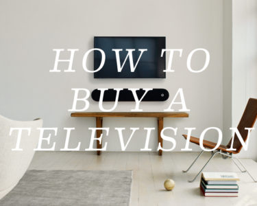 how to buy a television