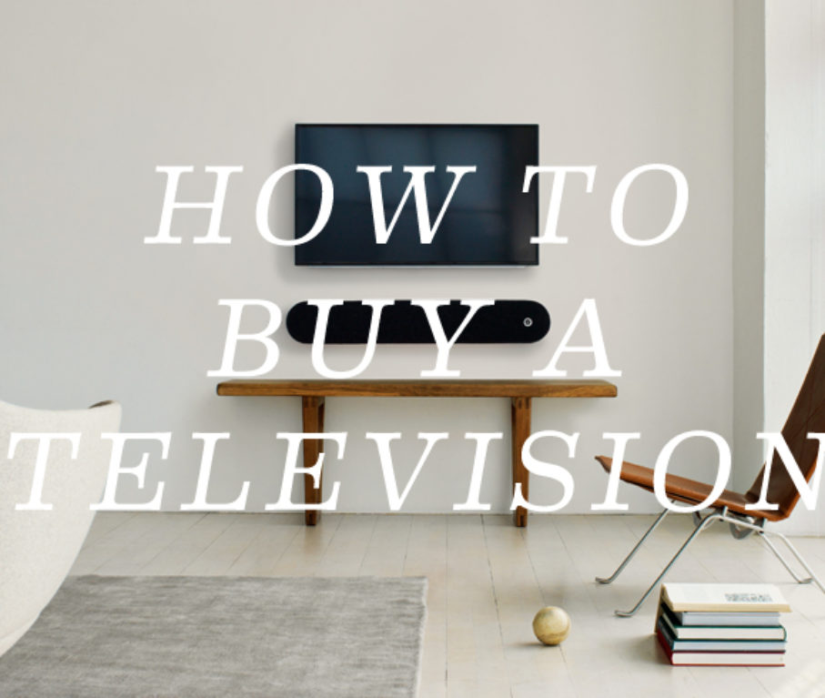 how to buy a television