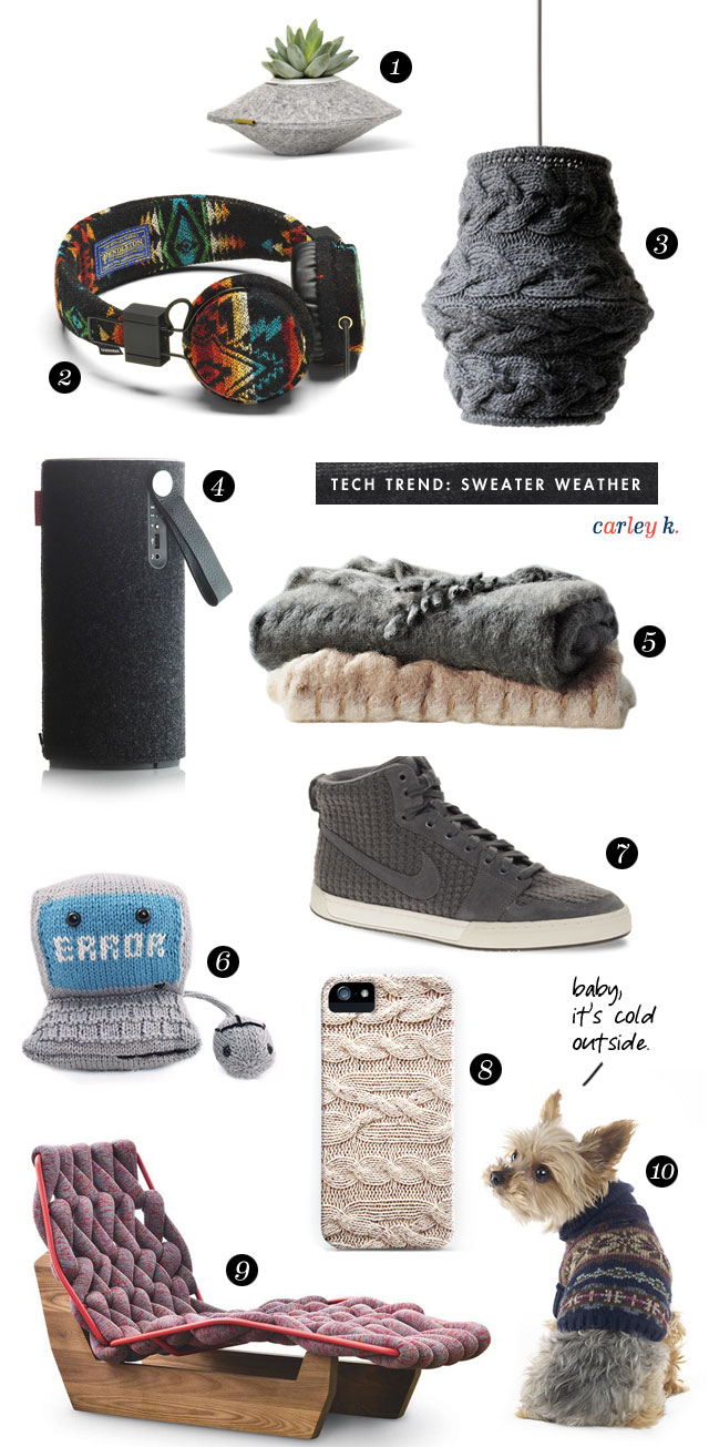 Tech Trend: Sweater Weather