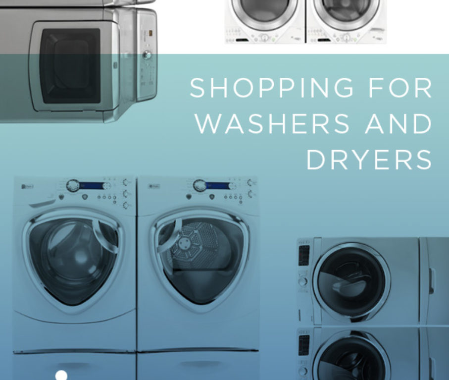 Shopping for washers and dryers Carley Knobloch