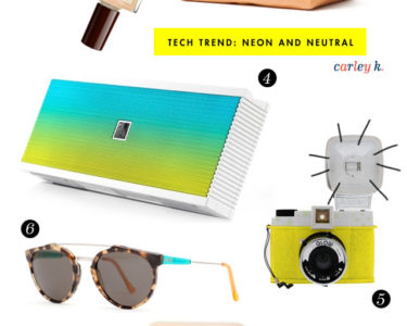 Tech on trend: Neon and neutral