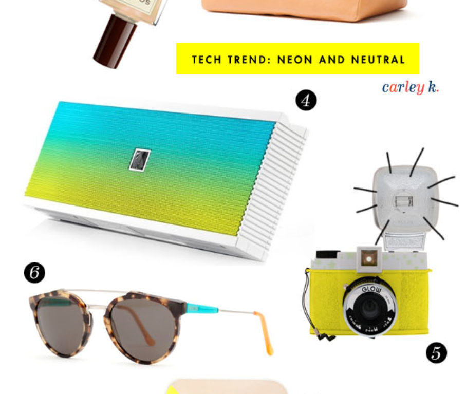 Tech on trend: Neon and neutral