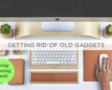Sell old gadgets spring cleaning