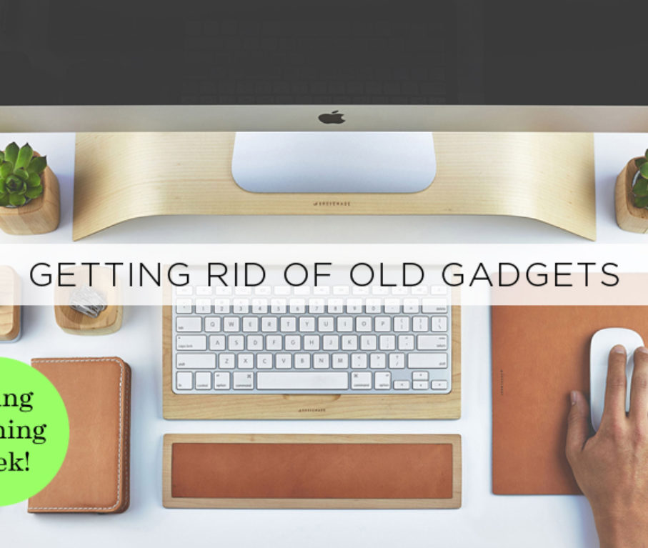 Sell old gadgets spring cleaning