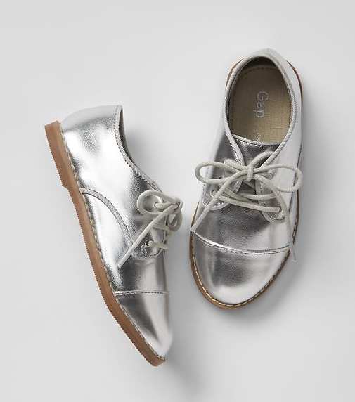 Gap Metallic Oxfords