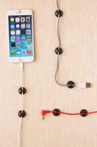 Bluelounge Mini Cable Drop Set