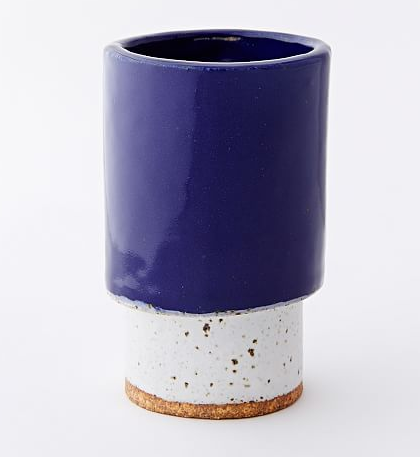 A Question of Eagles Planter in Navy