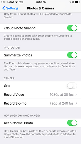 HDR: Free hard drive space