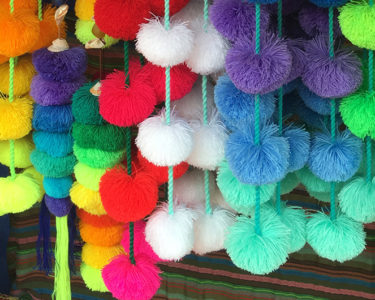 pom poms tech on trend