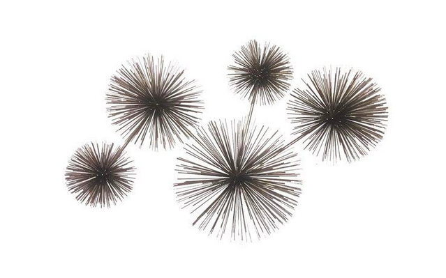 Pom Pom Metal Wall Sculpture