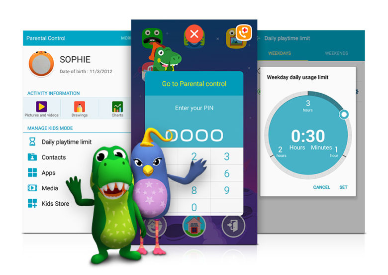 parental controls: Samsung Kids Mode