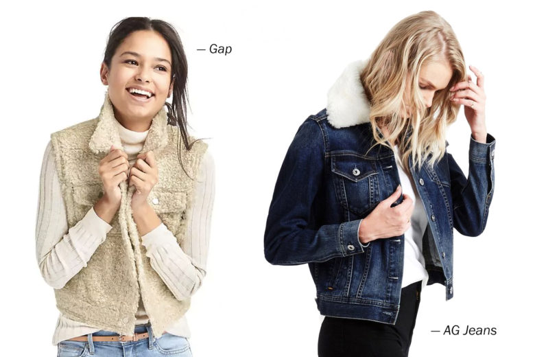 Shearling + Sherpa: Winter fashion trends