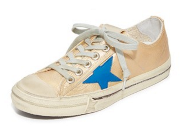 Metallic Sneakers By Golden Goose