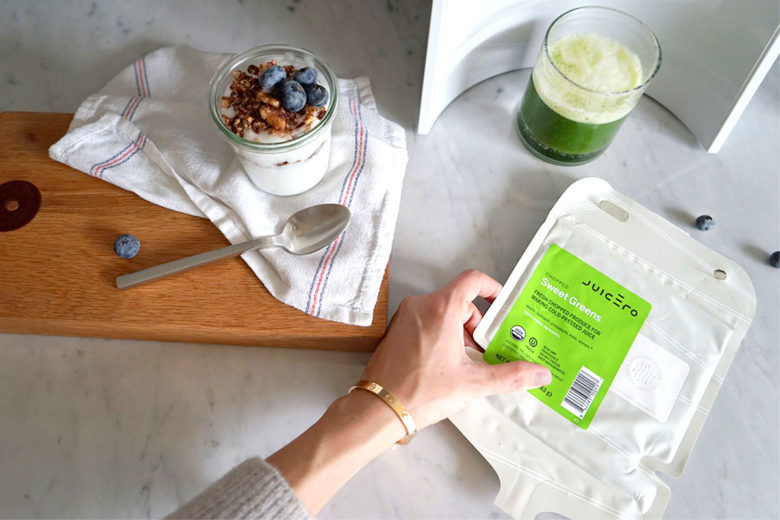 Juicero Fresh Pressed Juice at home
