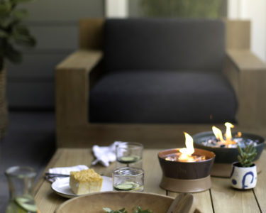 Tiki Brand Clean Burn Tabletop Firepiece