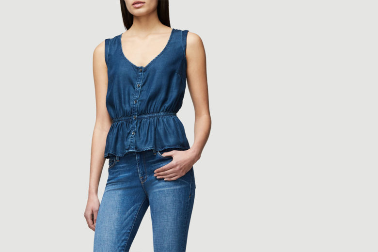 Frame Denim Peplum Top: Packing for Hawaii