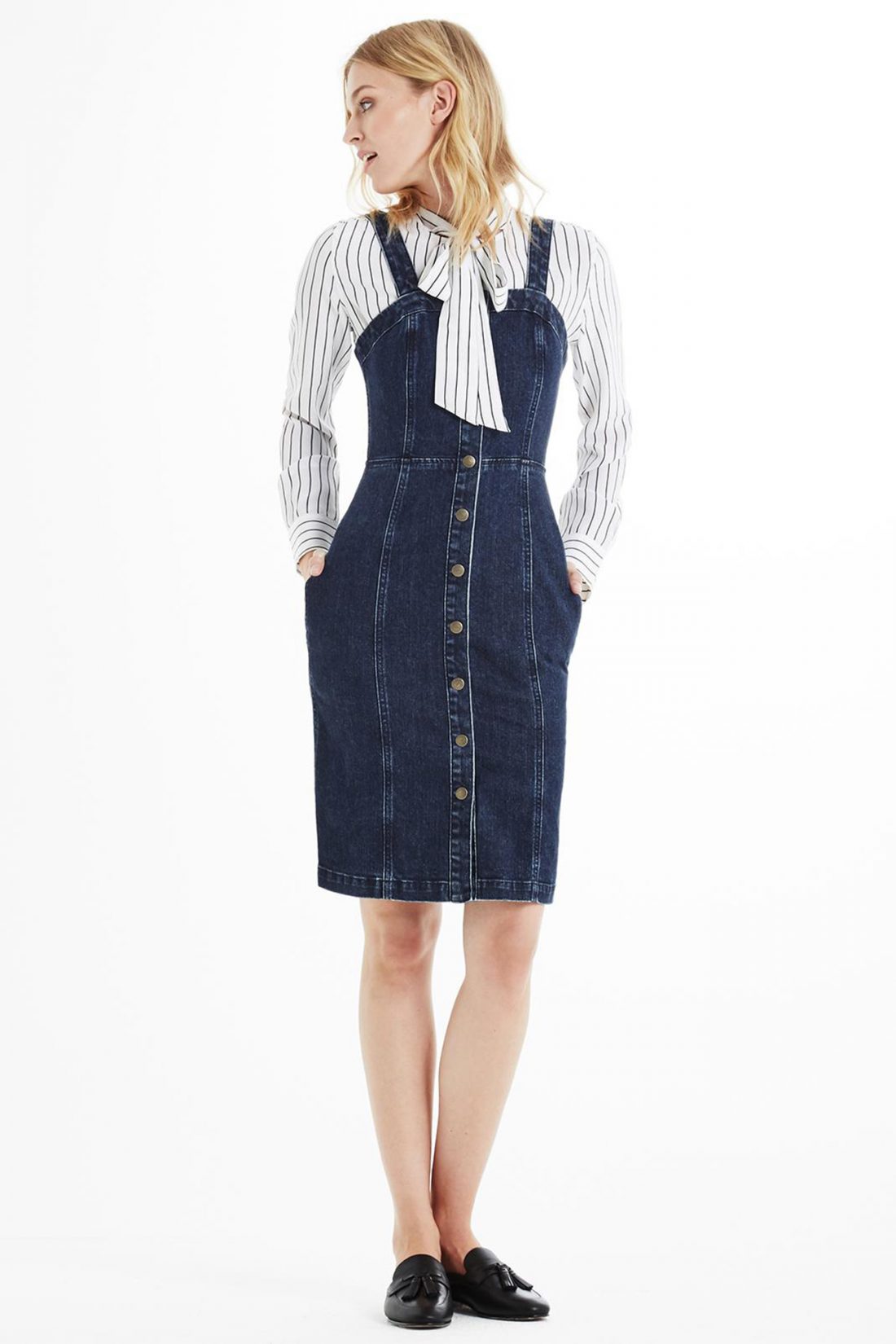 Back to school fashion: Denim Dress