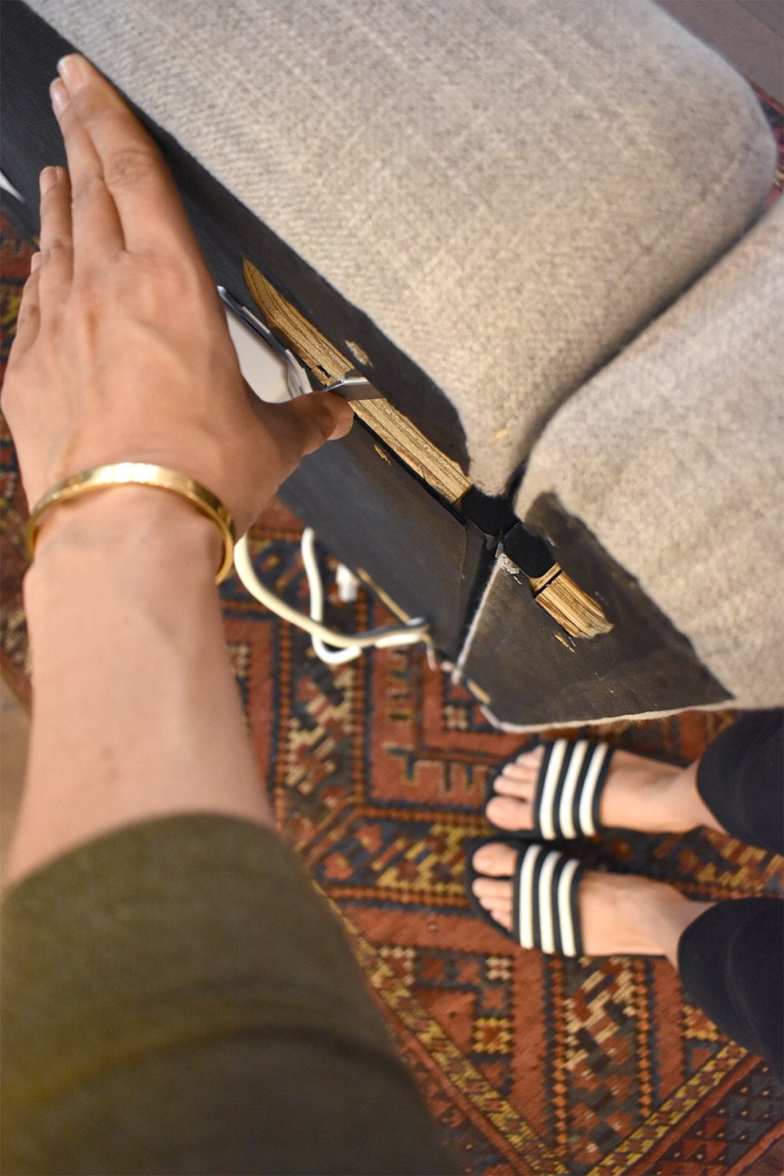 Burrow Sofa: Putting it together