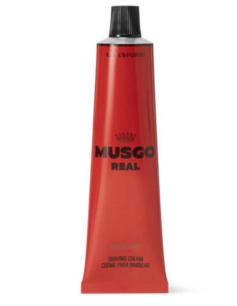 Claus Porto spiced citrus shaving cream