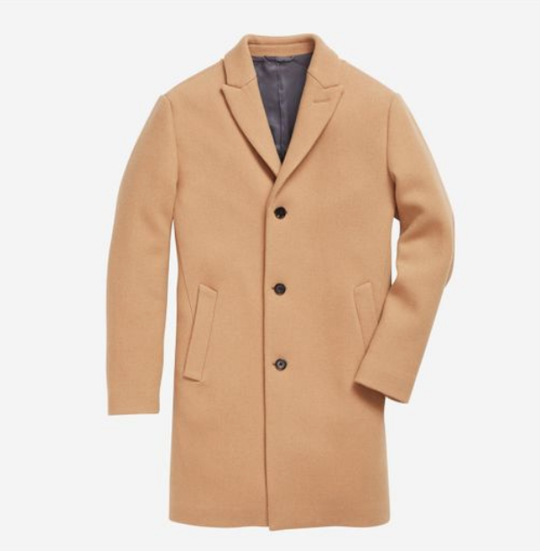 Bonobos Italian Wool Overcoat